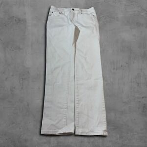 Slim Straight Express White Men Jeans